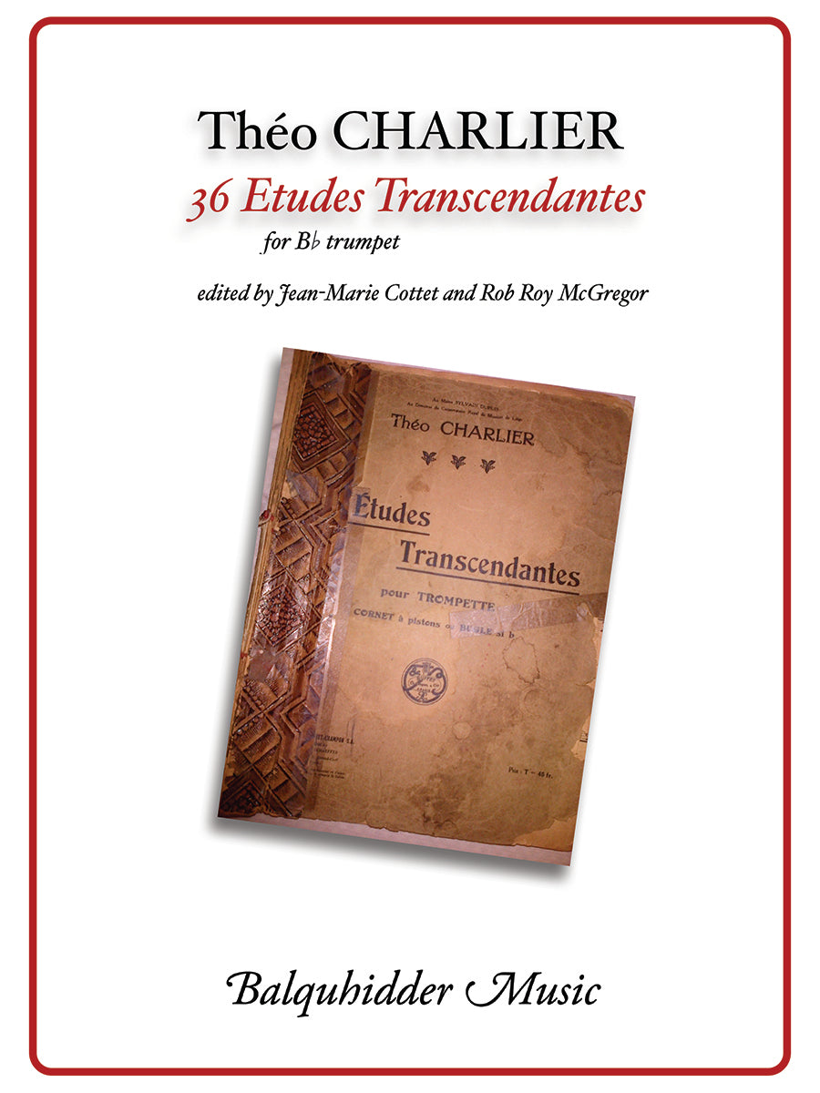 Charlier: 36 Transcendental Etudes