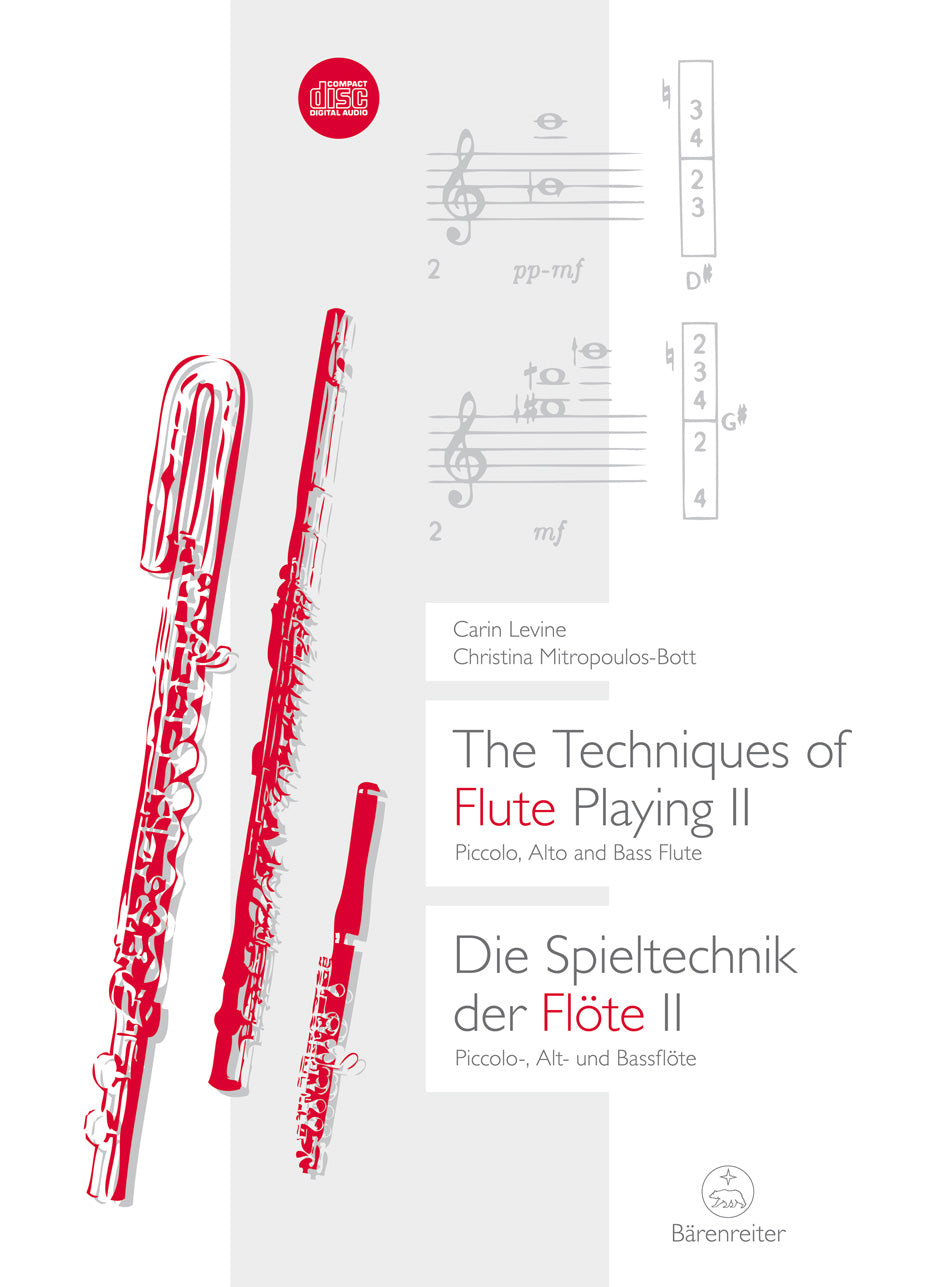The Techniques of Flute Playing II - Piccolo, Alto, Bass Flute