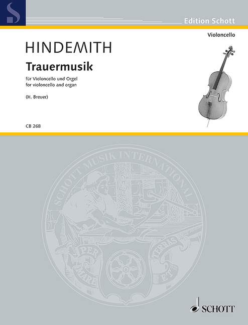 Hindemith: Trauermusik (arr. for cello & organ)