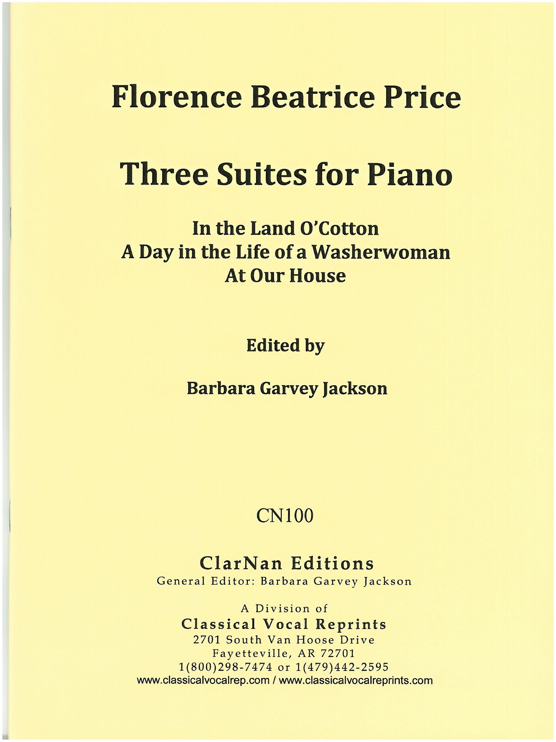 Price: 3 Suites for Piano