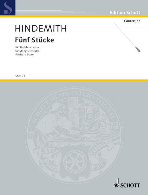Hindemith: Five Pieces, Op. 44, No. 4