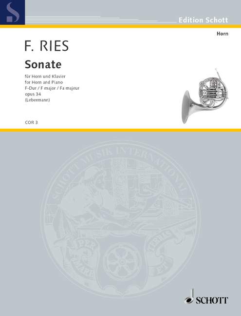 Ries: Horn Sonata in F Major, Op. 34