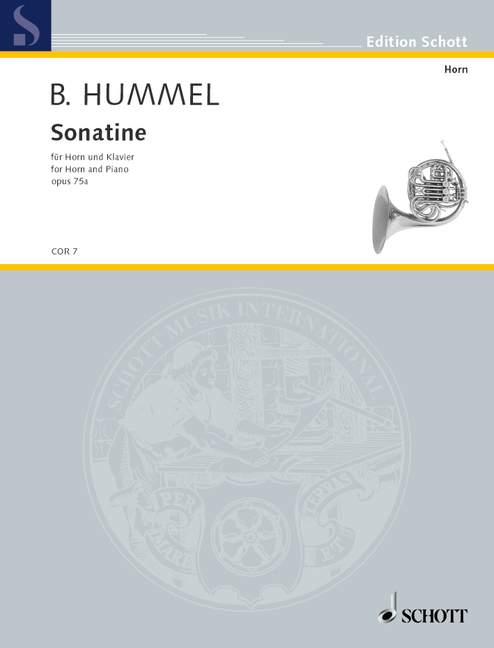 Hummel: Sonatina for Horn & Piano, Op. 75a