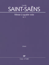 Saint-Saëns: Messe à quatre voix, Op. 4