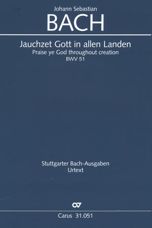 Bach: Jauchzet Gott in allen Landen, BWV 51