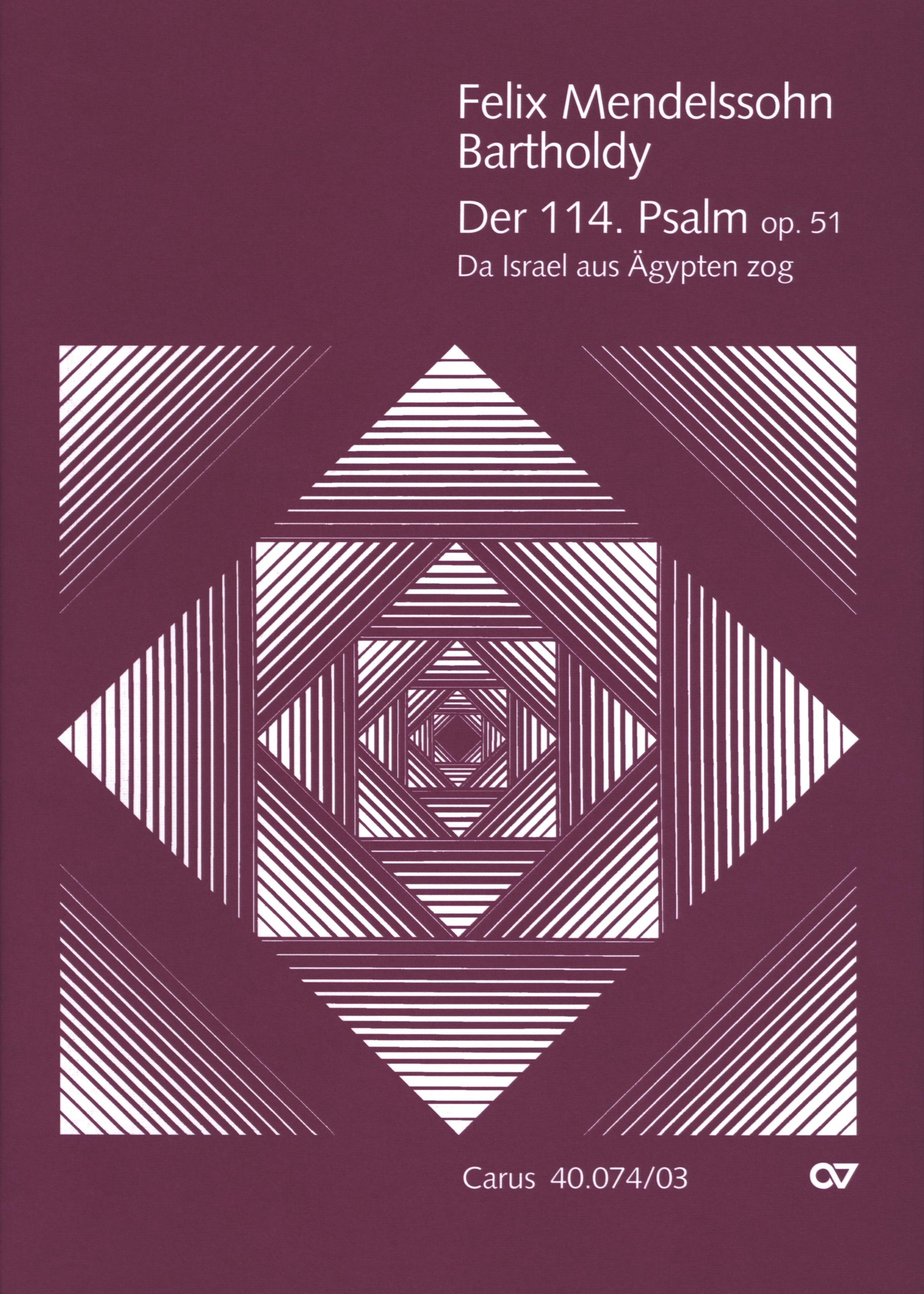 Mendelssohn: Psalm 114, Op. 51