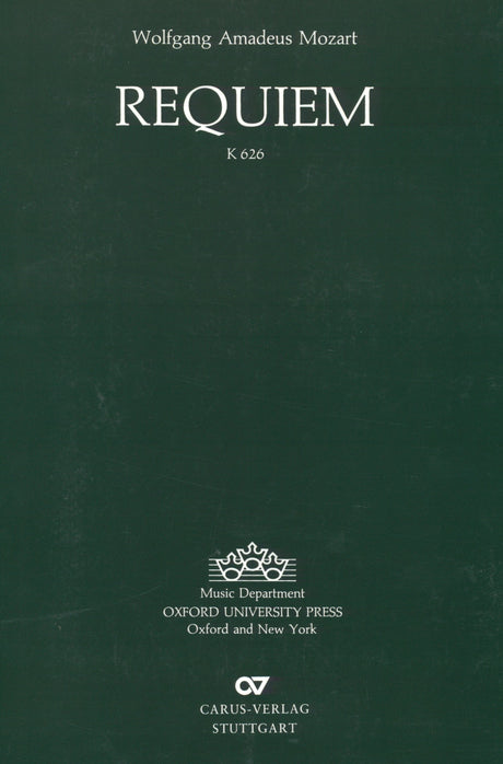 Mozart: Requiem, K. 626 (ed. Maunder)