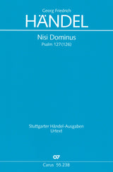 Handel: Nisi Dominus. HWV 238