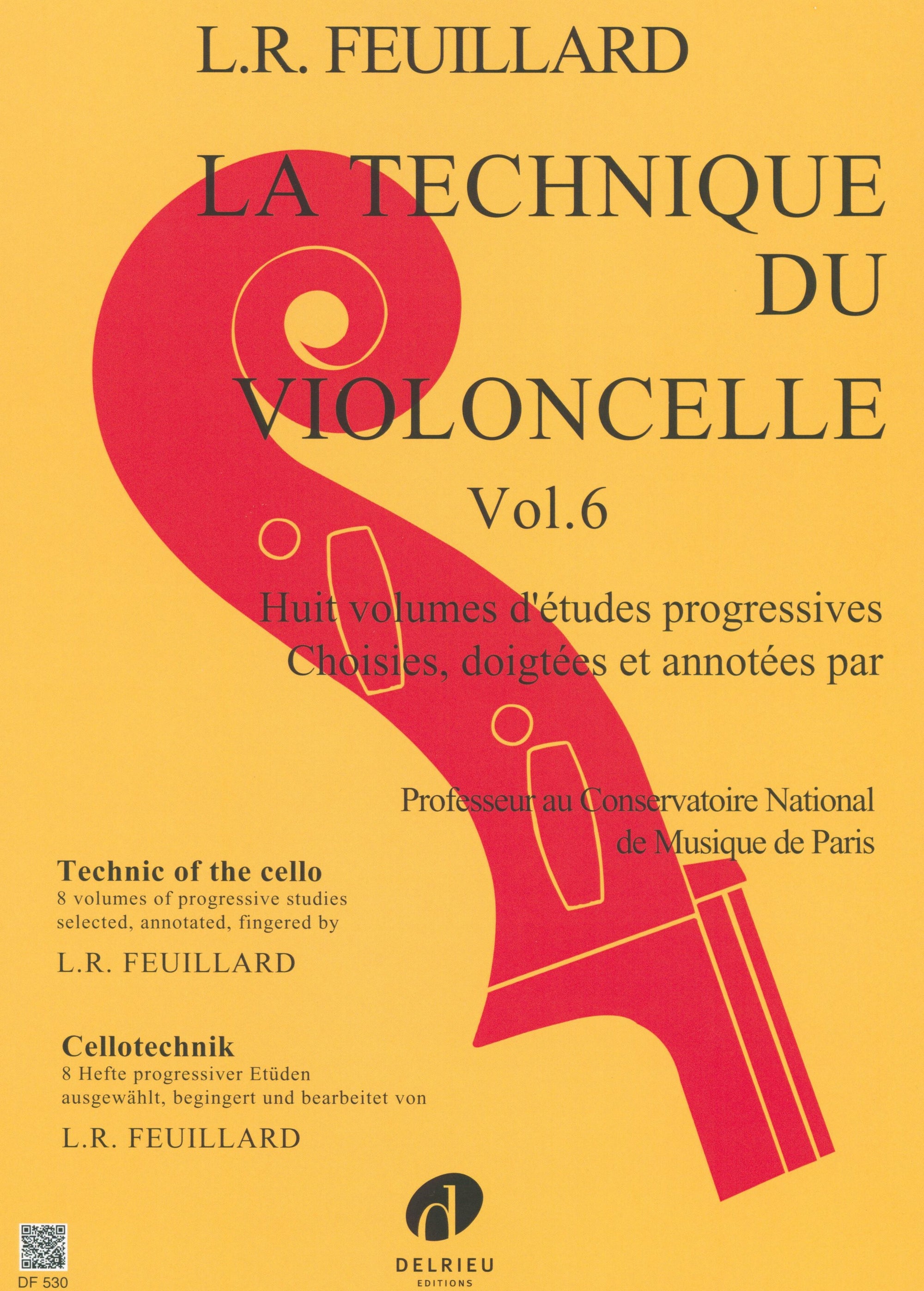 Technique of the Cello - Volume 6