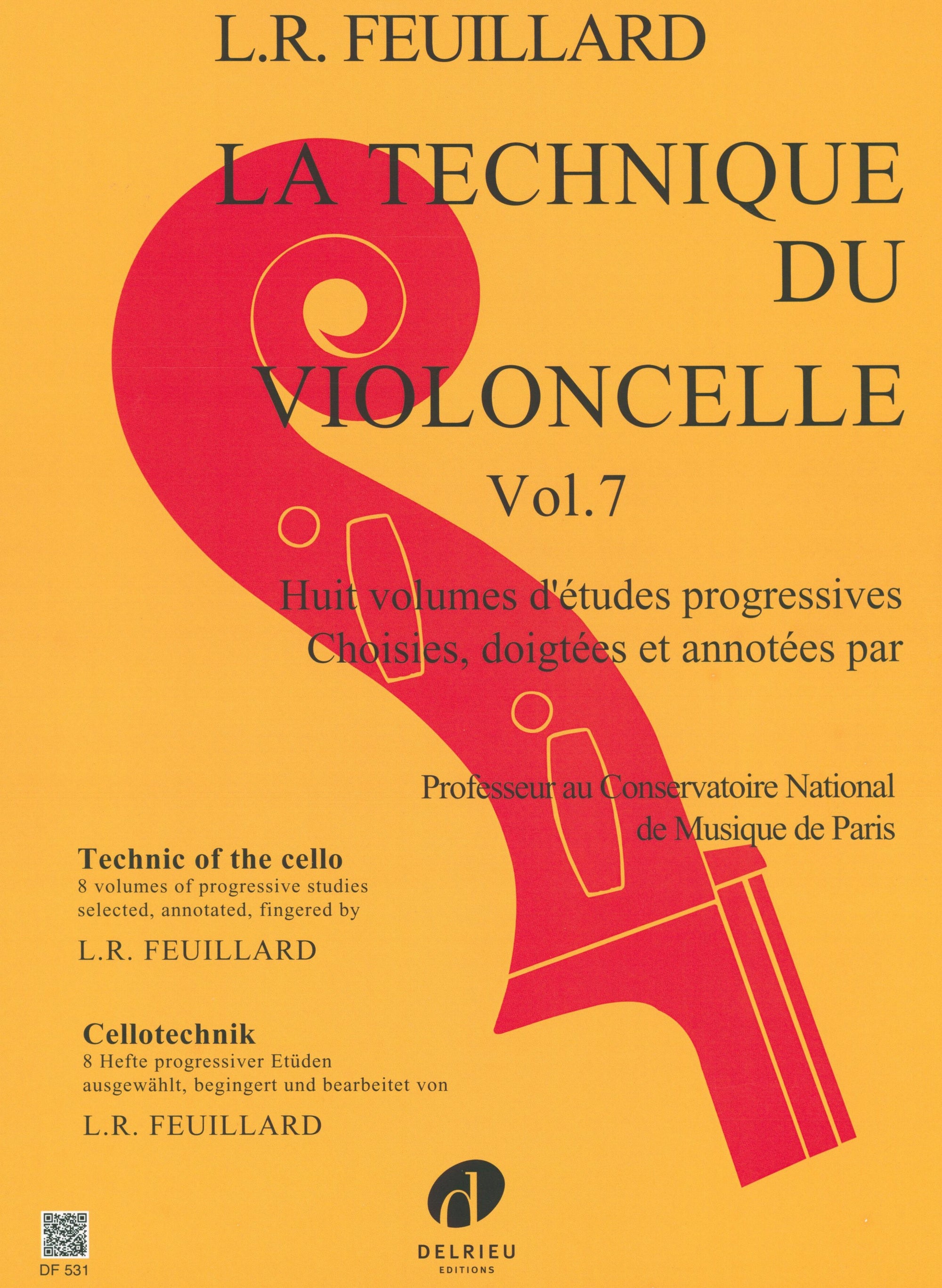 Technique of the Cello - Volume 7
