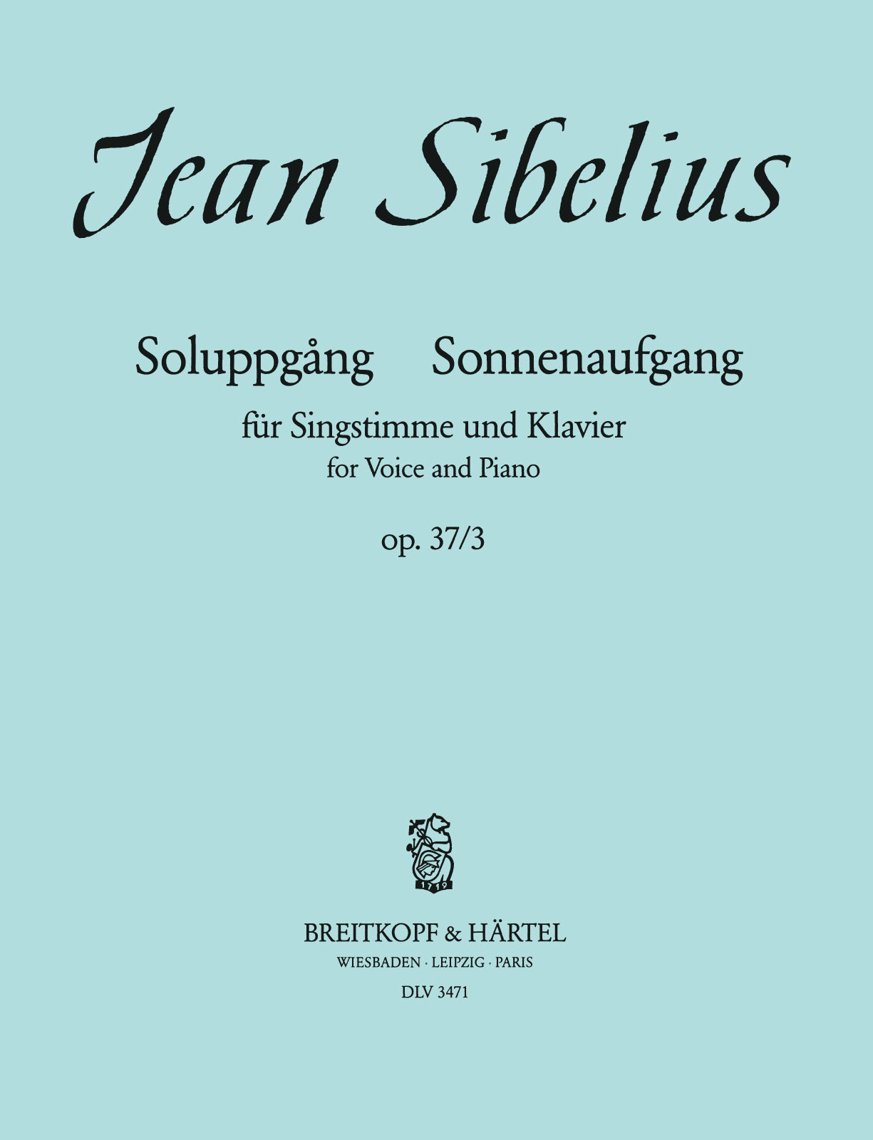 Sibelius: Soluppgång, Op. 37, No. 3