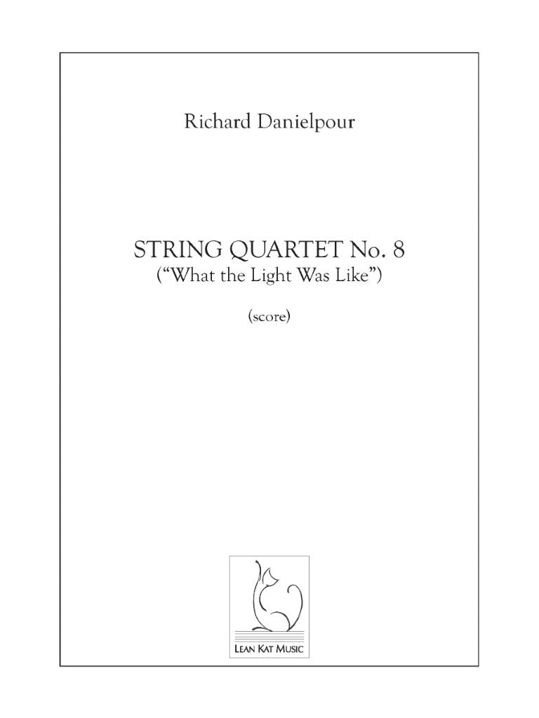 Danielpour: String Quartet No. 8