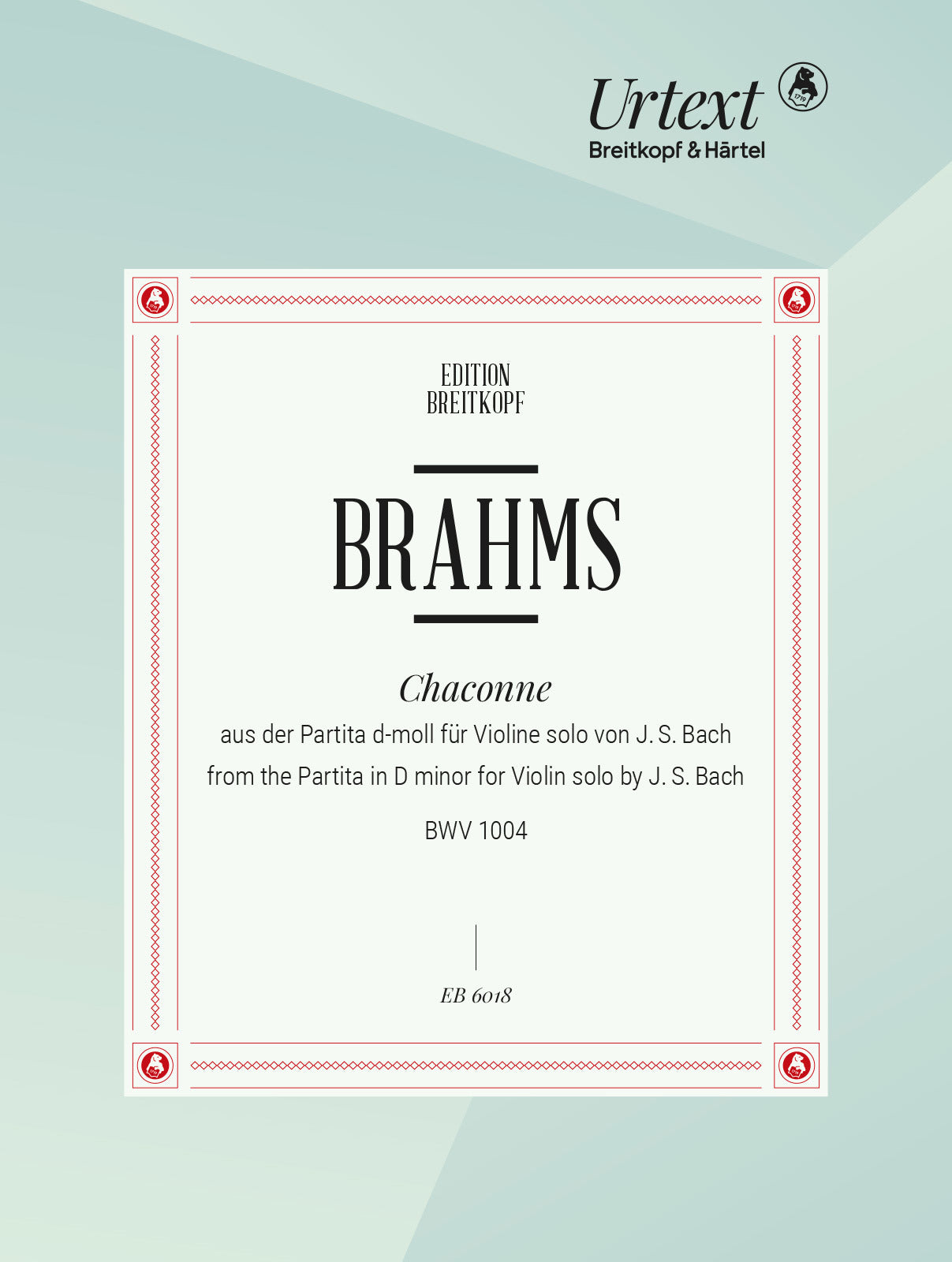 Brahms: Chaconne in D Minor for the Left Hand (after Bach's Partita, BWV 1004)