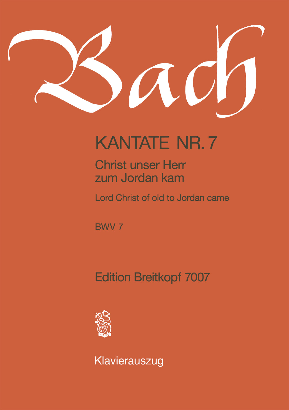 Bach: Christ unser Herr zum Jordan kam