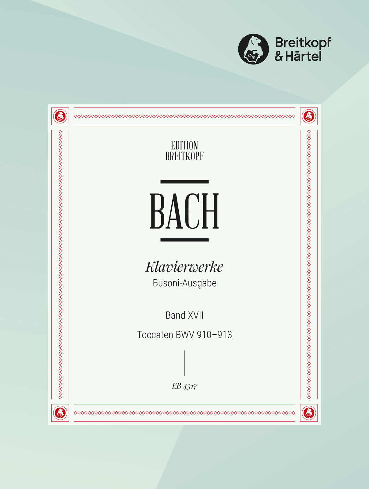 Bach: Toccatas, BWV 910-913