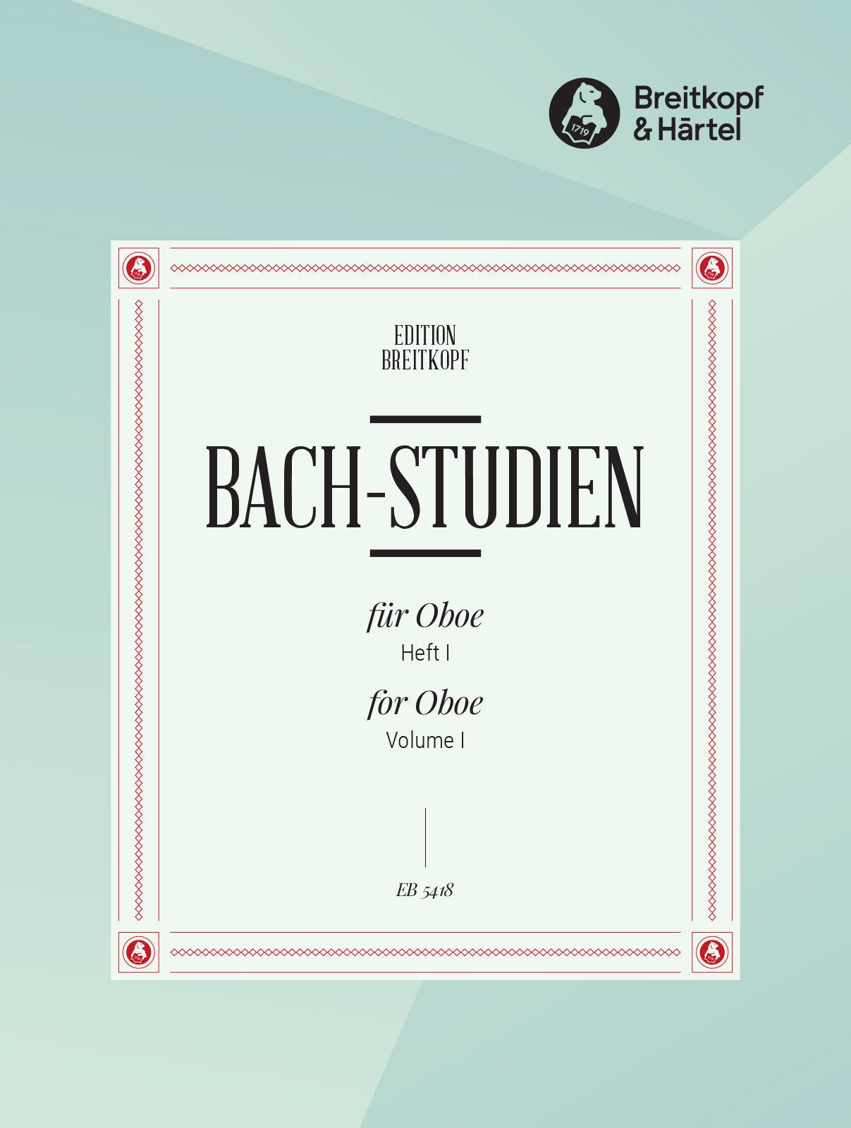 Bach Studies for Oboe - Volume 1