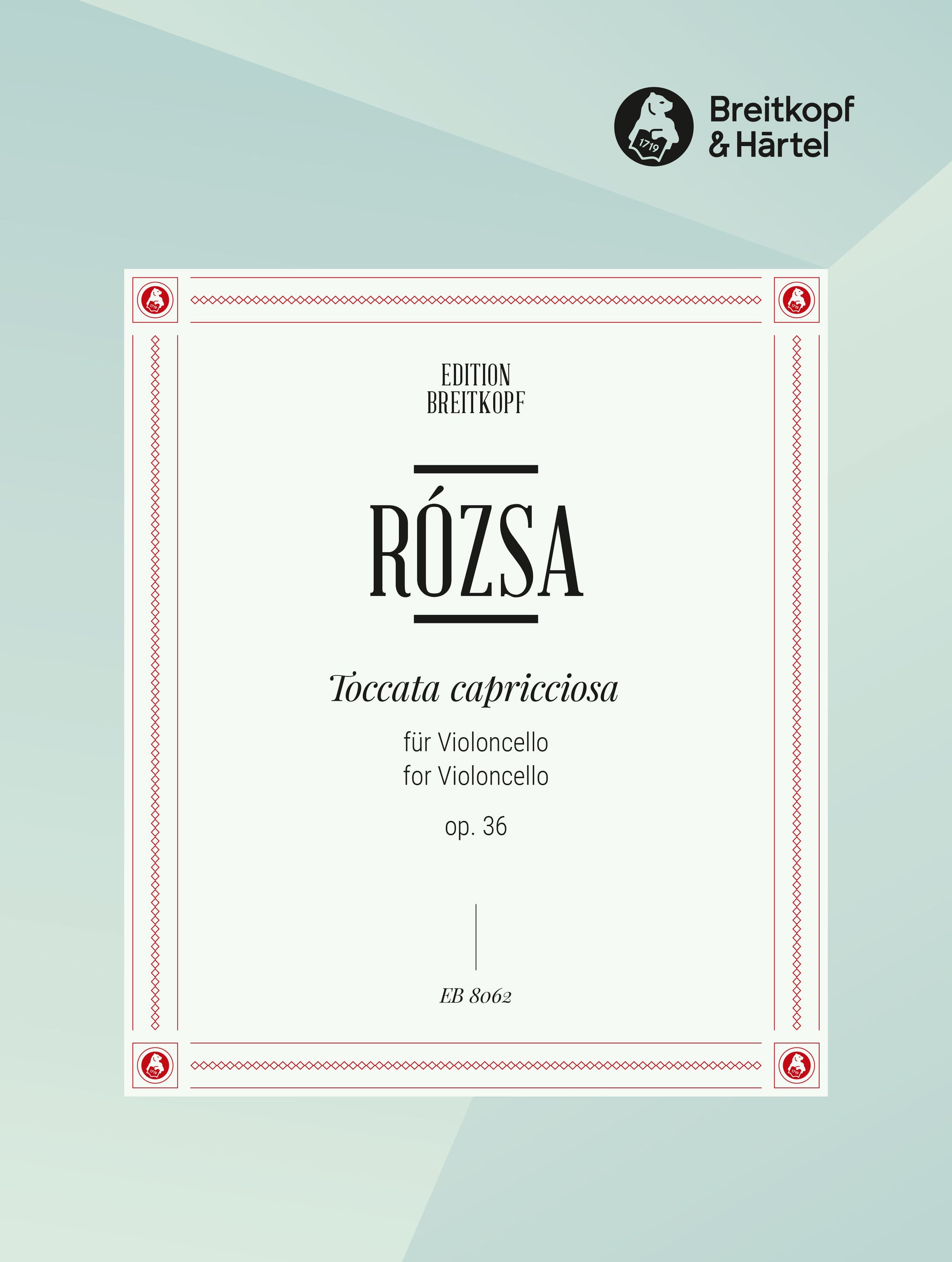 Rózsa: Toccata capricciosa, Op. 36