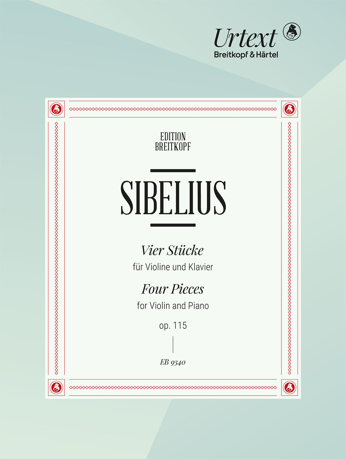 Sibelius: 4 Pieces for Violin and Piano, Op. 115