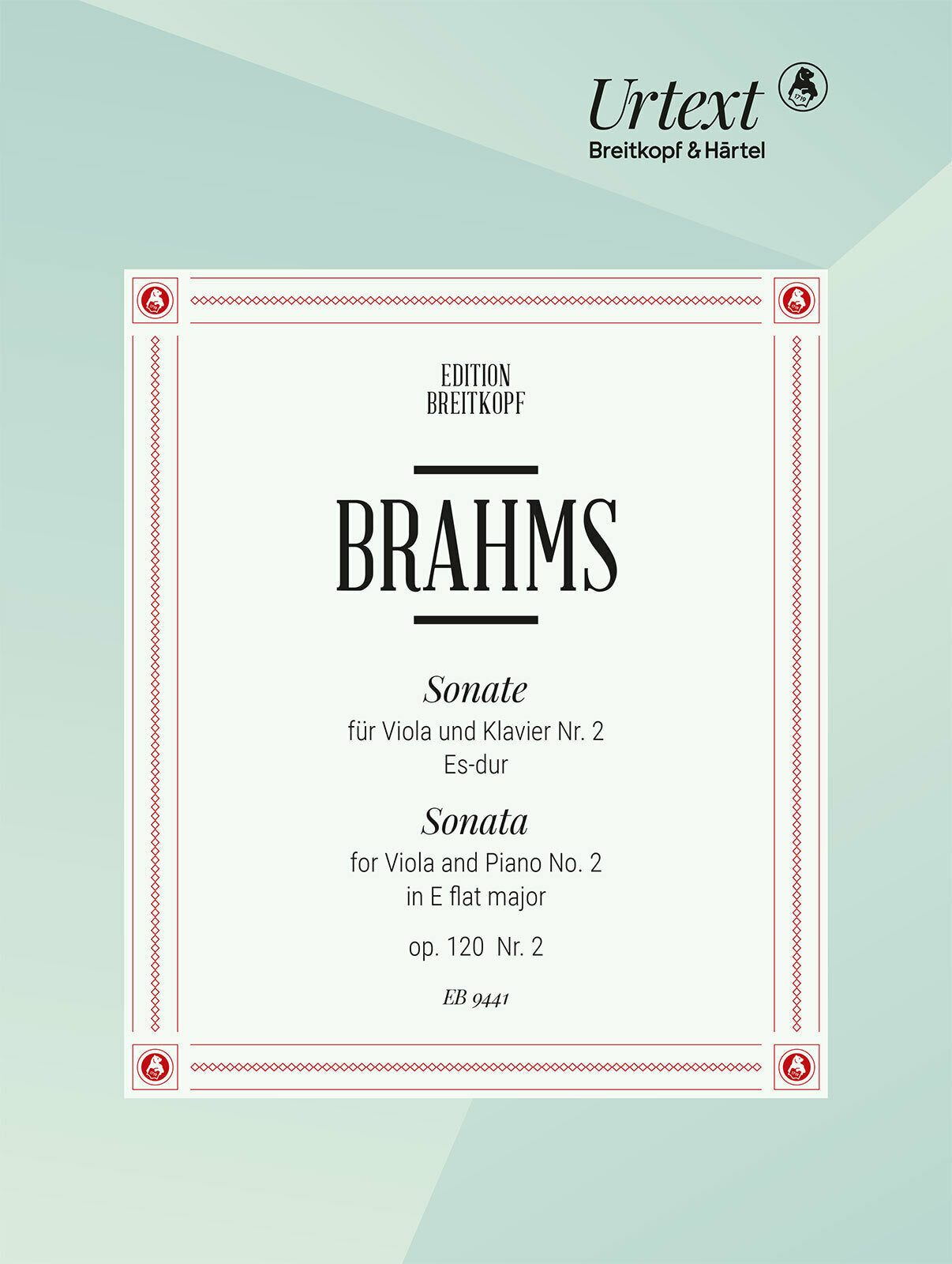 Brahms: Clarinet Sonata in E-flat Major, Op. 120, No. 2 (Version for Viola)