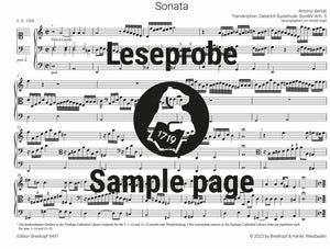 Buxtehude-Bertali: Sonata in D Minor, BuxWV Anh.5