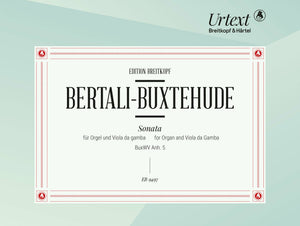 Buxtehude-Bertali: Sonata in D Minor, BuxWV Anh.5