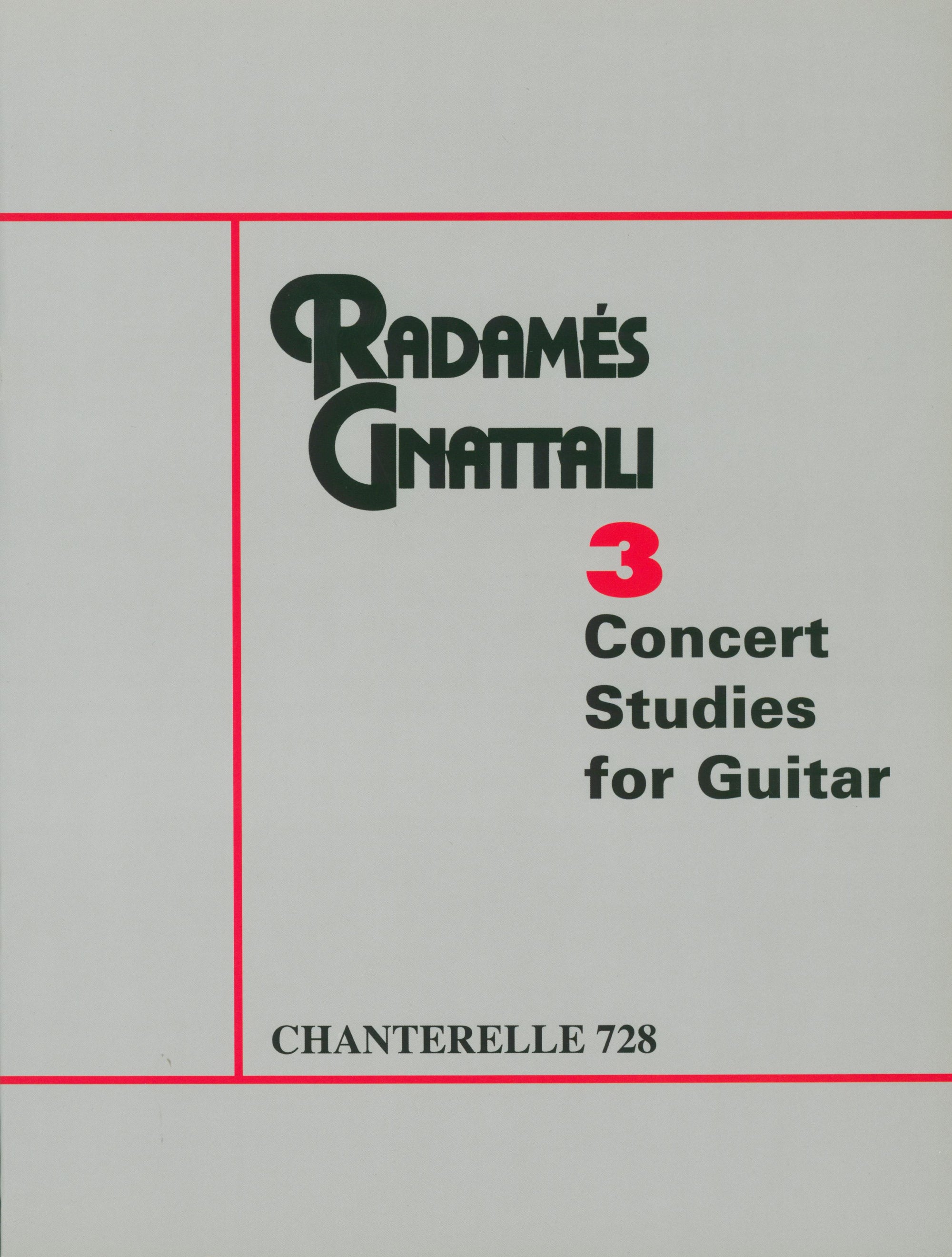 Gnattali: 3 Concert Studies
