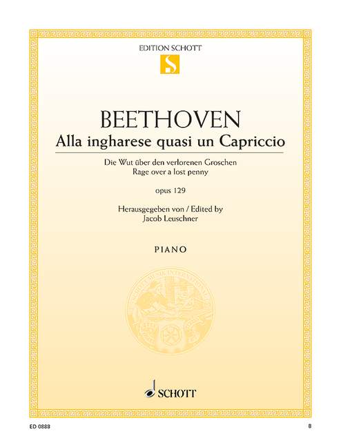 Beethoven: Alla ingharese quasi un Capriccio, Op. 129