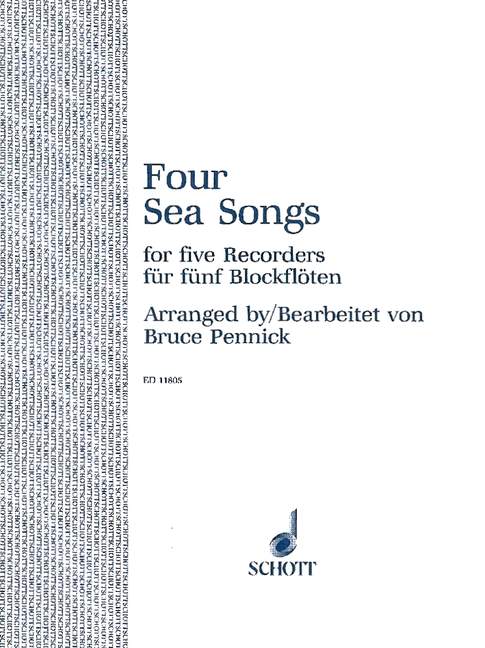 4 Sea Songs (arr. for 5 recorders)