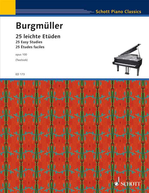 Burgmüller: 25 Etudes, Op. 100