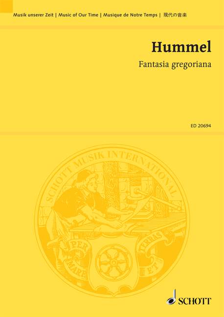 Hummel: Fantasia gregoriana, Op. 65