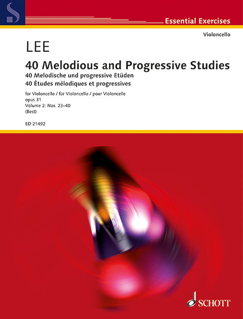 Lee: 40 Melodious and Progressive Studies, Op. 31 - Volume 2 (Nos. 23-40)