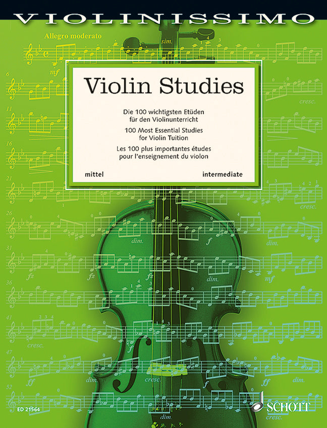 100 Most Essential Studies for Violin - Intermediate