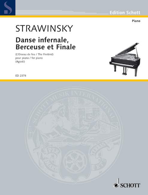 Stravinsky: Danse infernale, Berceuse et Finale from The Firebird (arr. for piano)