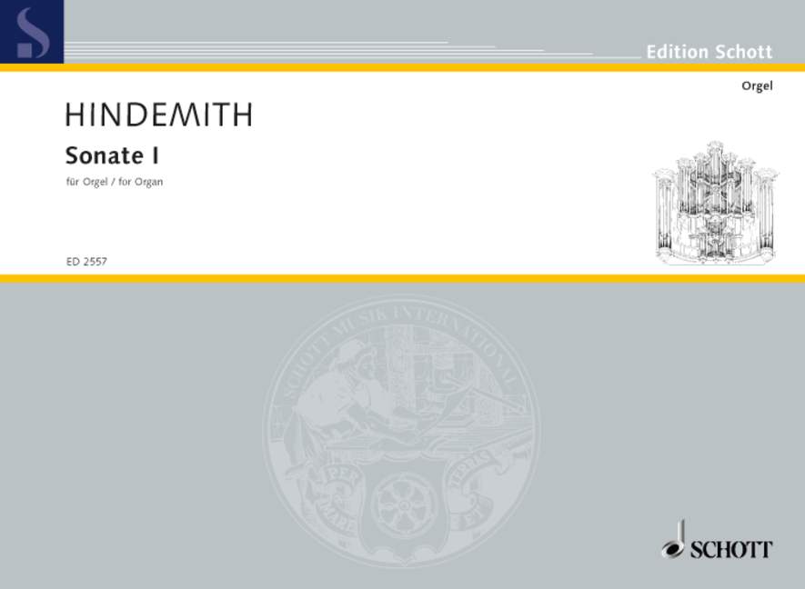 Hindemith: Organ Sonata No. 1