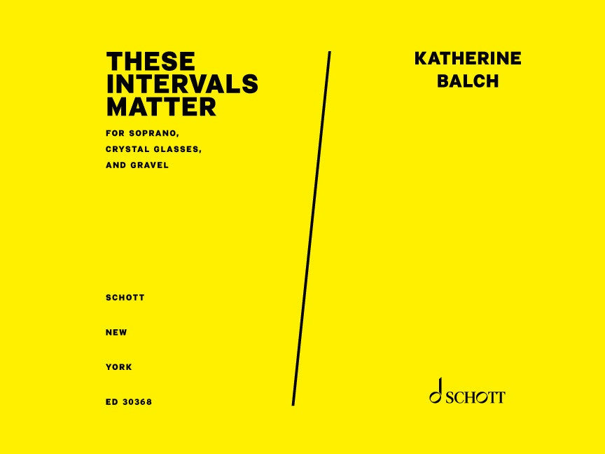 Balch: These Intervals Matter