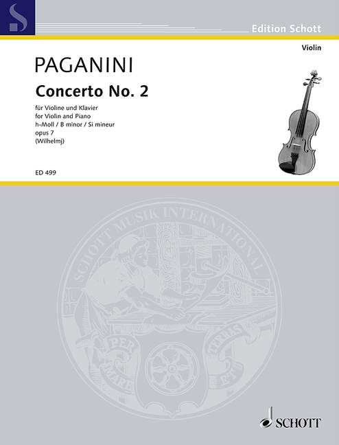 Paganini: Violin Concerto No. 2 in B Minor, Op. 7