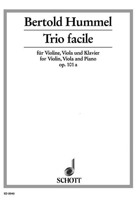 Hummel: Trio facile, Op. 101a