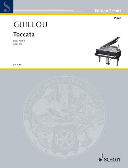 Guillou: Toccata, Op. 9b (Version for Piano)