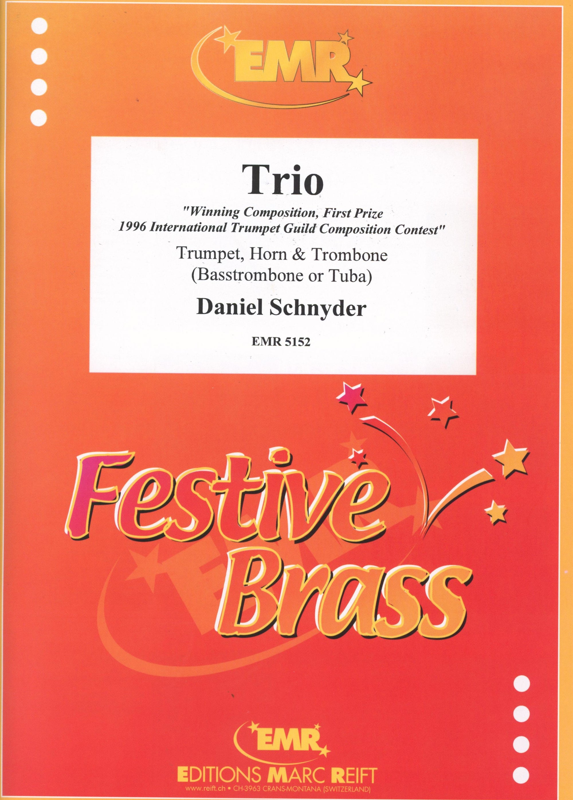 Schnyder: Trio for Trumpet, Horn & Trombone