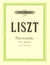 Liszt: Selected Piano Pieces (Easy to Intermediate)