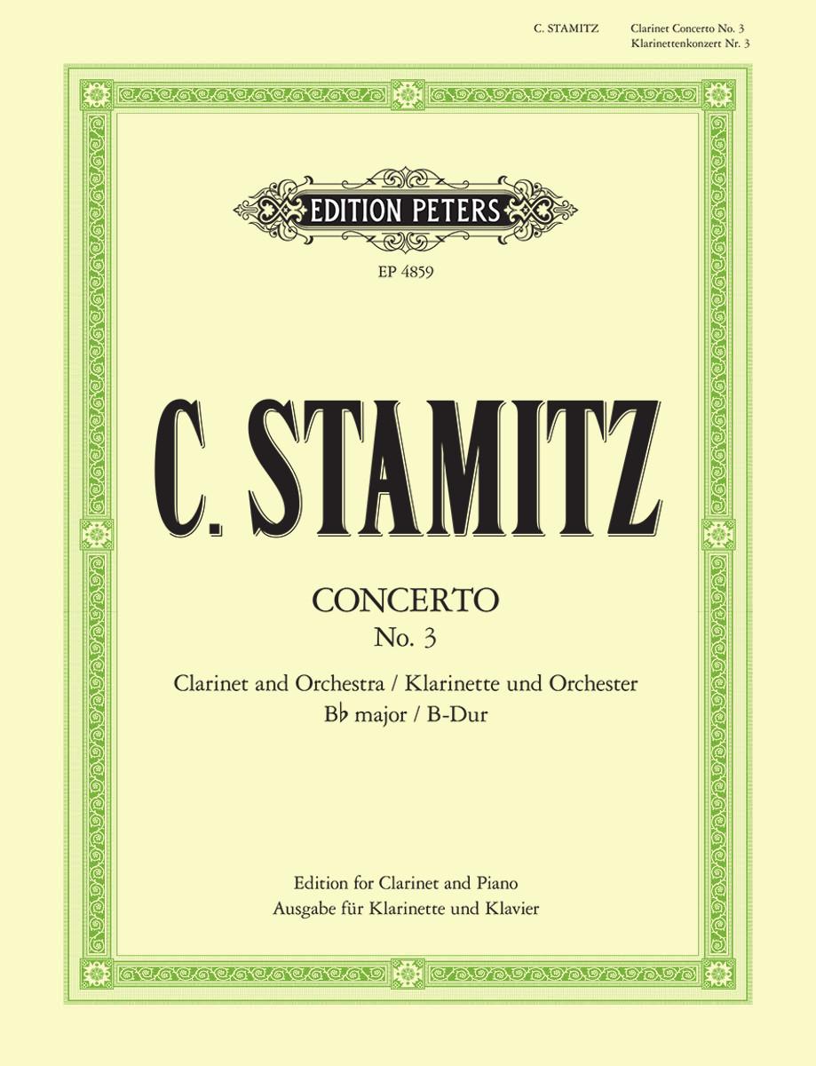 Stamitz: Clarinet Concerto No. 3 in B-flat Major