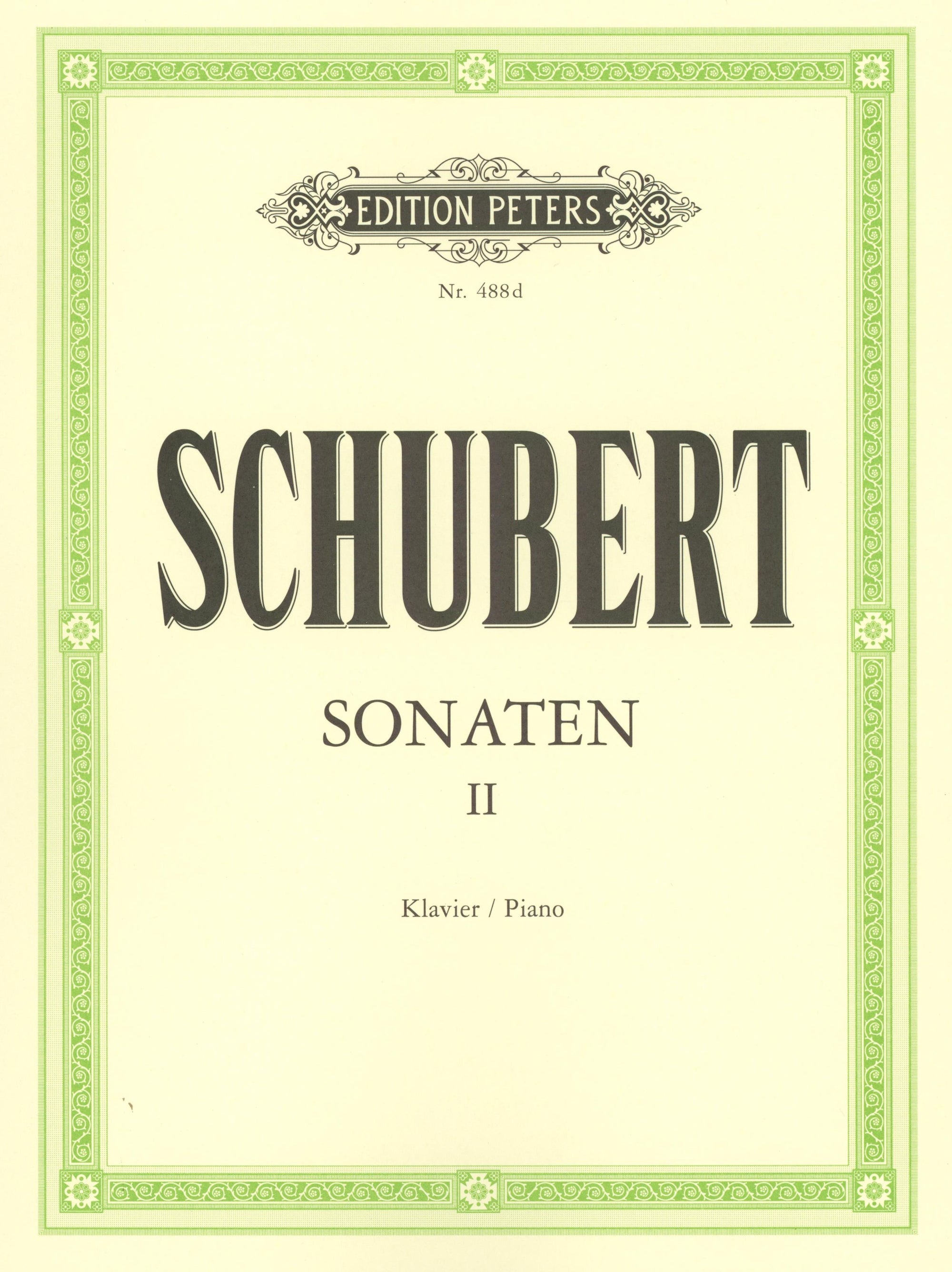 Schubert: Piano Sonatas - Volume 2