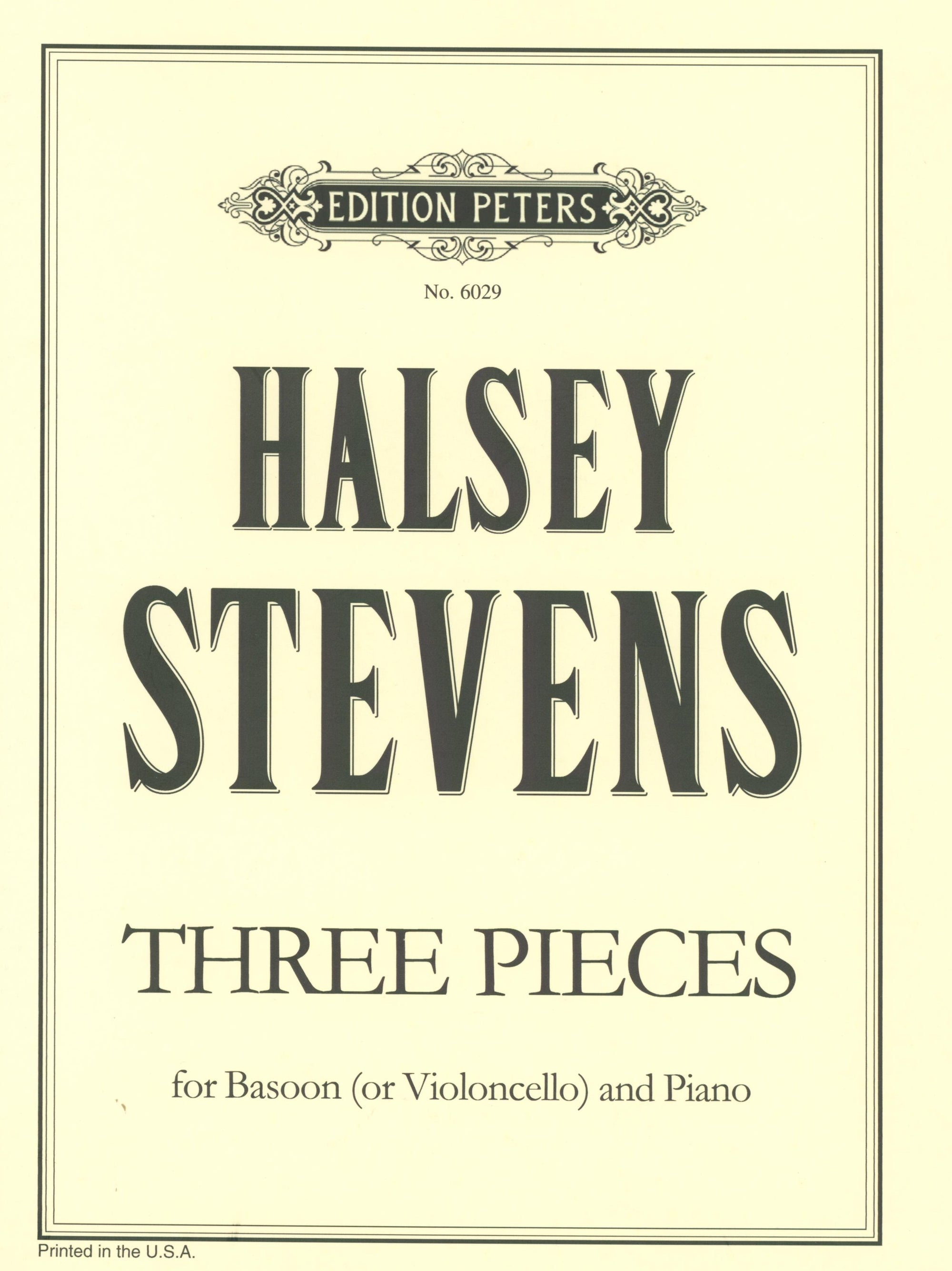 Stevens: 3 Pieces
