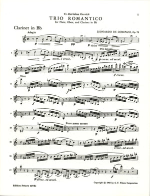 De Lorenzo: Trio Romantico, Op. 78