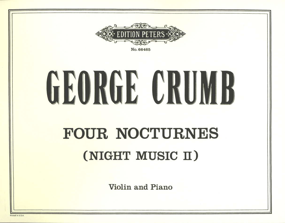 Crumb: Four Nocturnes