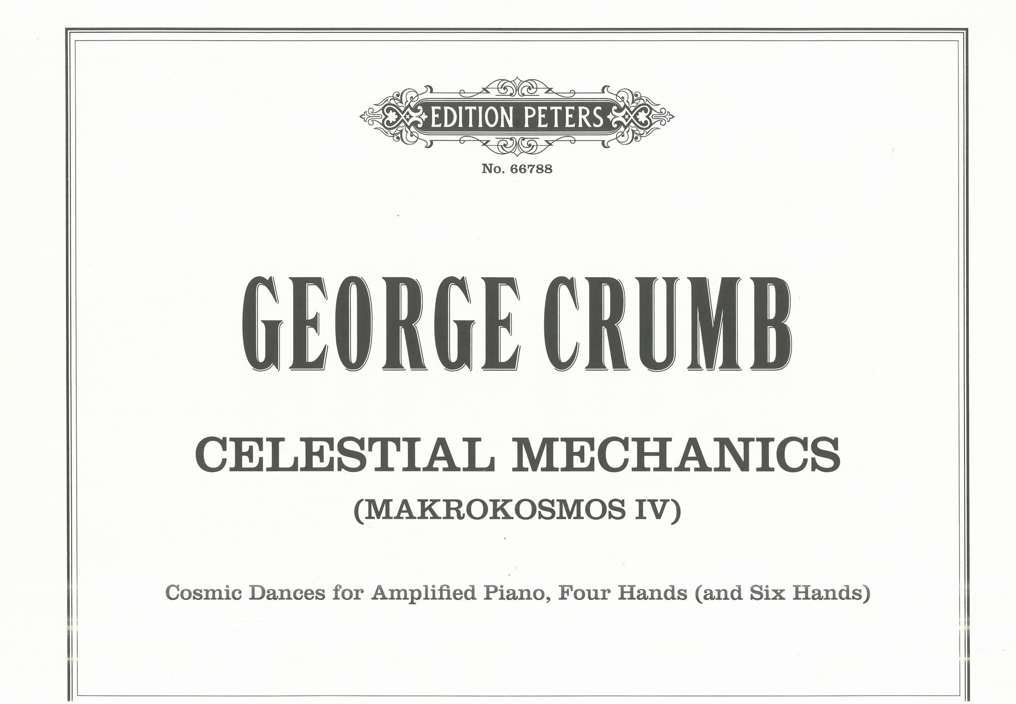 Crumb: Celestial Mechanics (Makrokosmos IV)