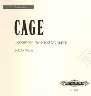 Cage: Concert for Piano and Orchestra