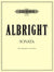 Albright: Alto Saxophone Sonata
