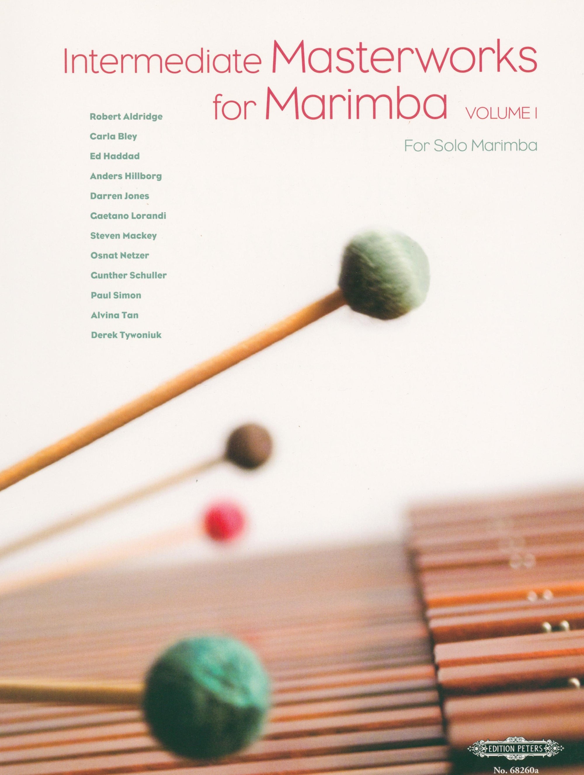 Intermediate Masterworks for Marimba - Volume 1