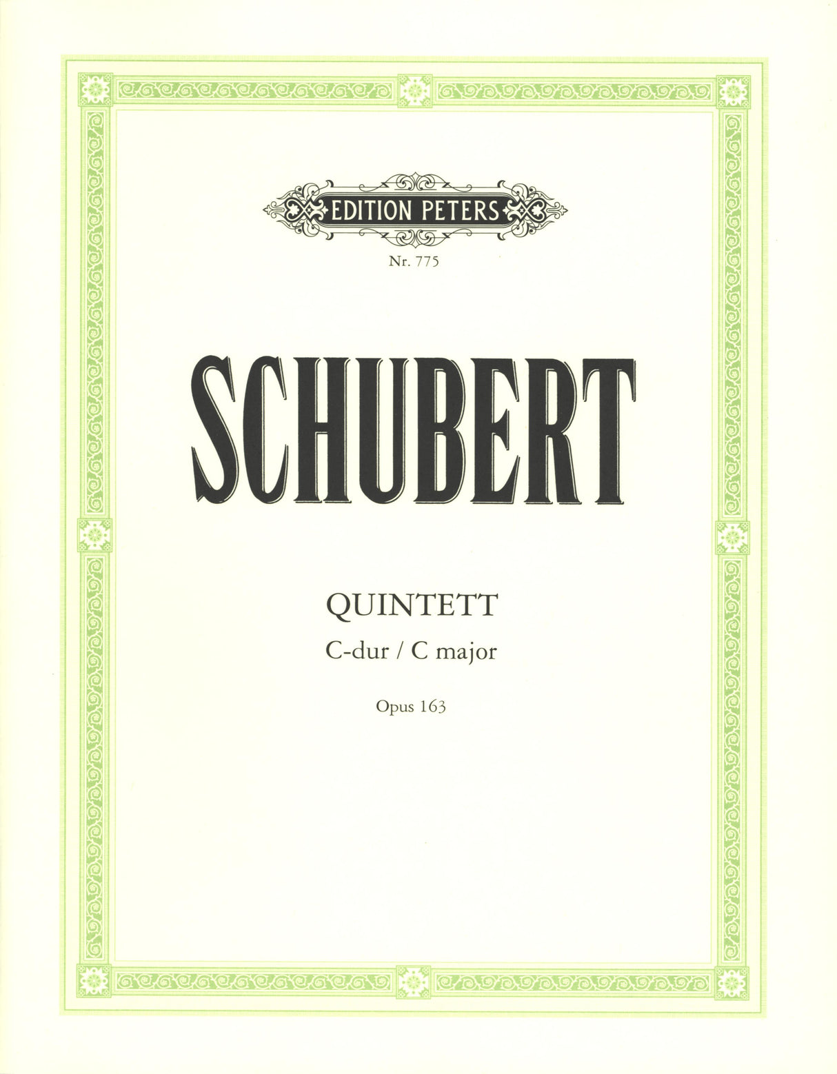 Schubert: String Quintet, D 956, Op. posth. 163